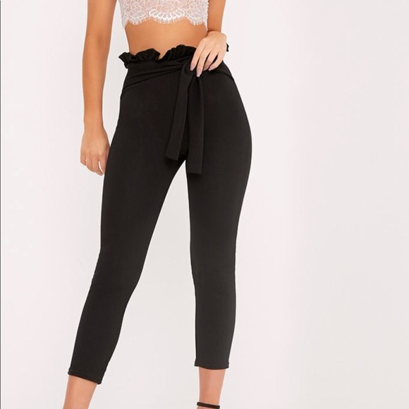 paper bag pants skinny